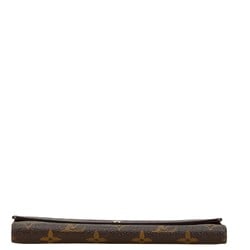 Louis Vuitton Monogram Portefeuille Sarah Long Wallet M61734 Brown PVC Leather Women's LOUIS VUITTON