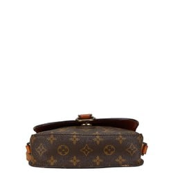 Louis Vuitton Monogram Saint-Cloud 18 Shoulder Bag M51243 Brown PVC Leather Women's LOUIS VUITTON