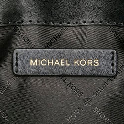 Michael Kors handbag shoulder bag black leather women's