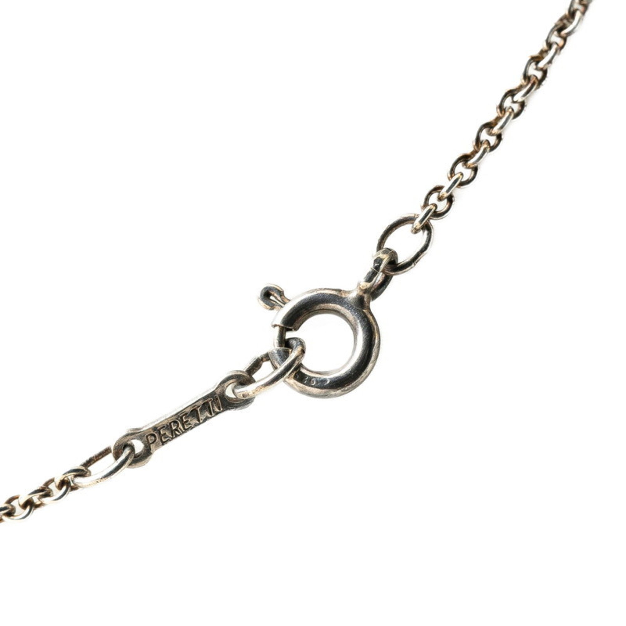 Tiffany Heart Necklace SV925 Silver Women's TIFFANY&Co.