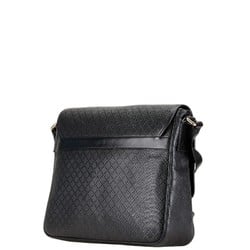 Gucci Guccissima Shoulder Bag 223665 Black Leather Women's GUCCI