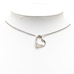 Tiffany Heart Necklace SV925 Silver Women's TIFFANY&Co.