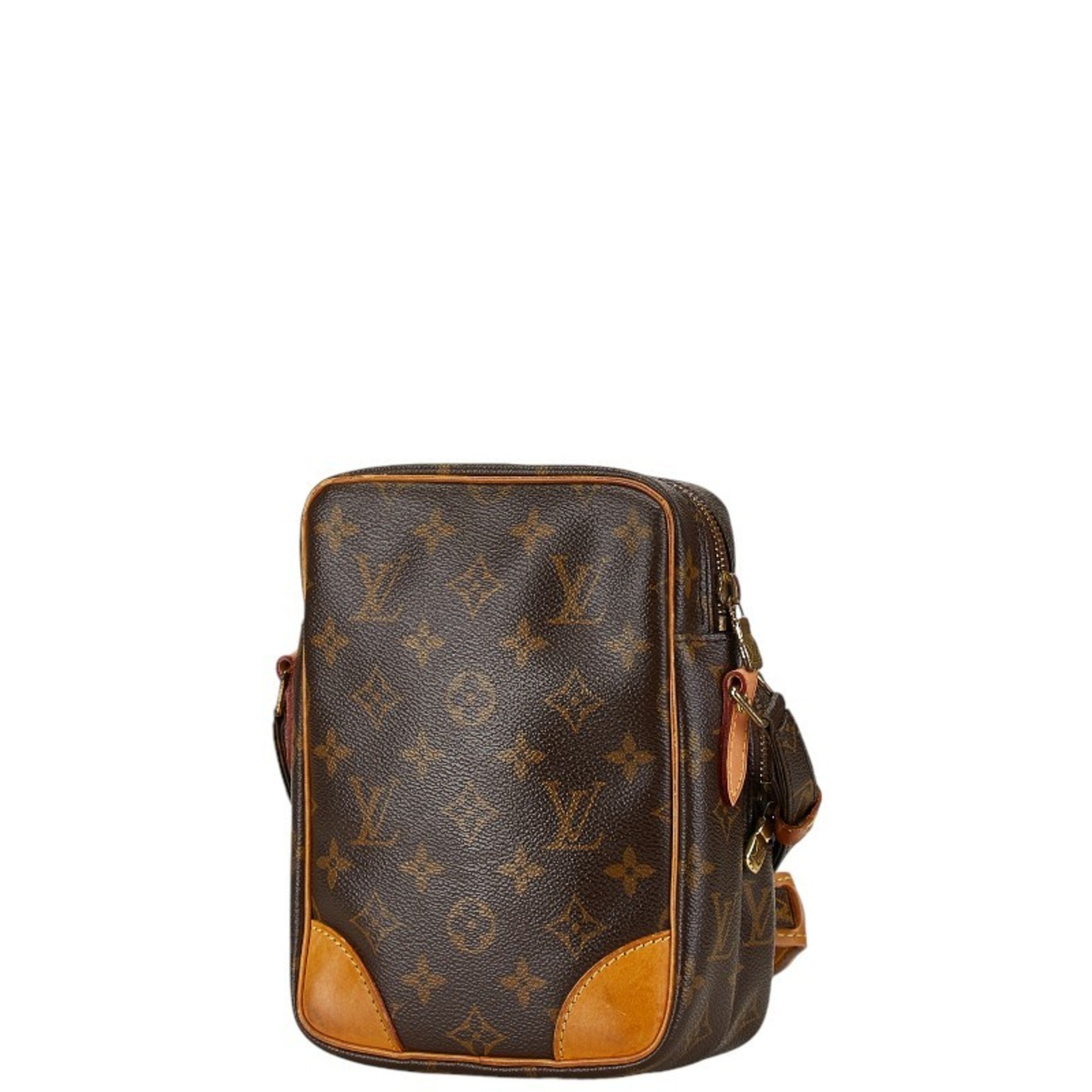 Louis Vuitton Monogram Amazon Shoulder Bag M45236 Brown PVC Leather Women's LOUIS VUITTON