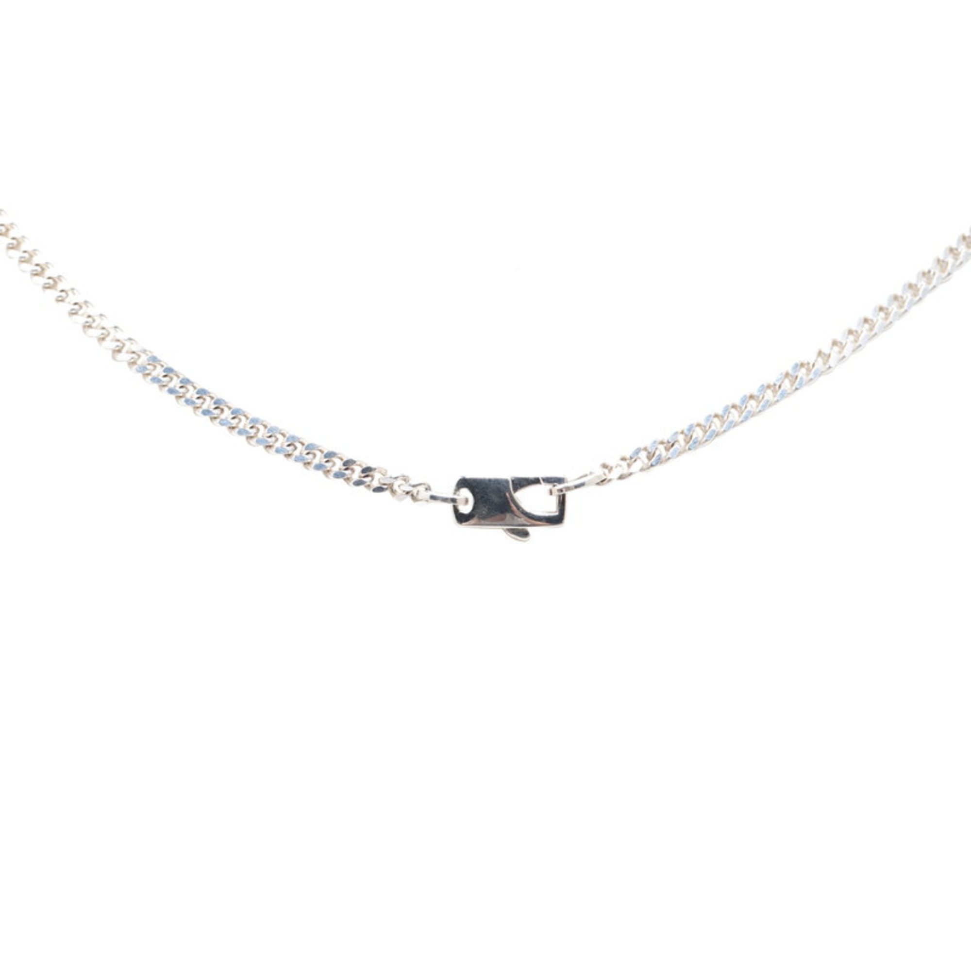 Gucci G Plate Necklace SV925 Silver Women's GUCCI