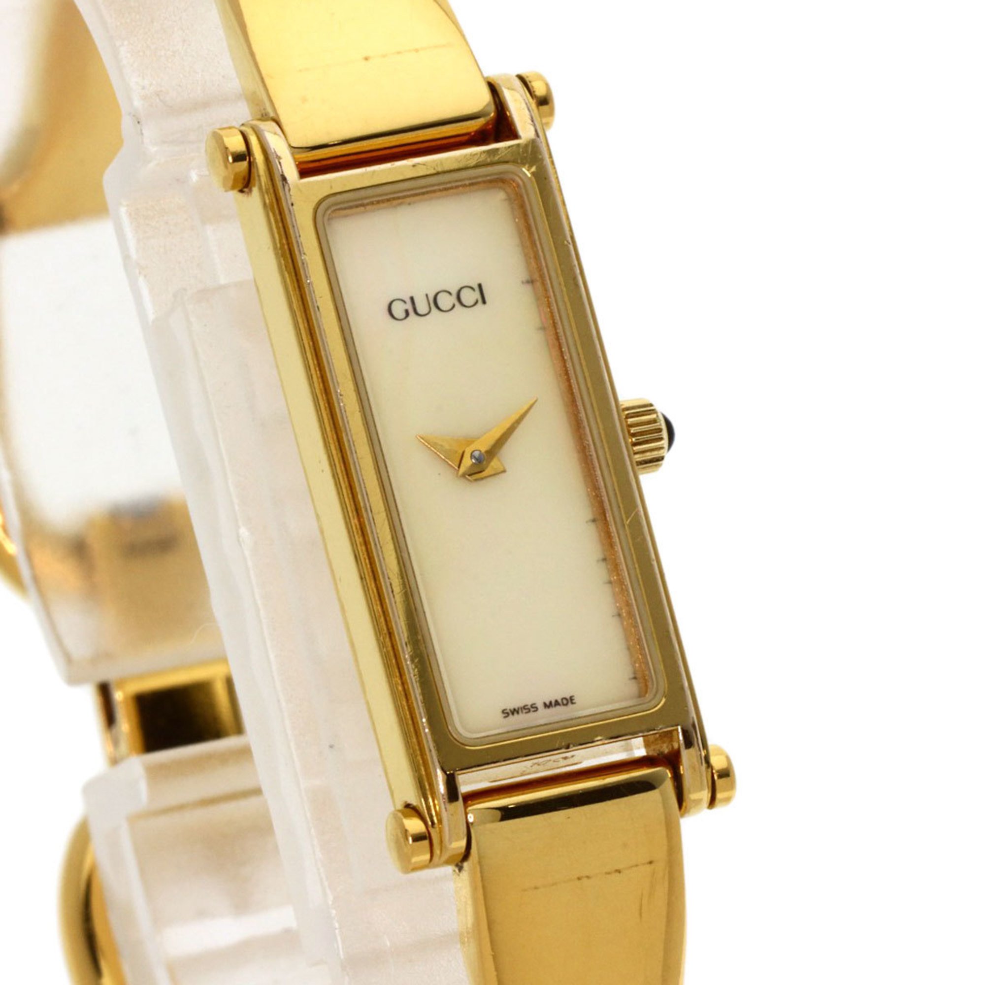 Gucci 1500L Square Face Watch GP Ladies GUCCI