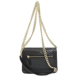 Chanel Chain Wallet Boy Long Caviar Skin Women's CHANEL