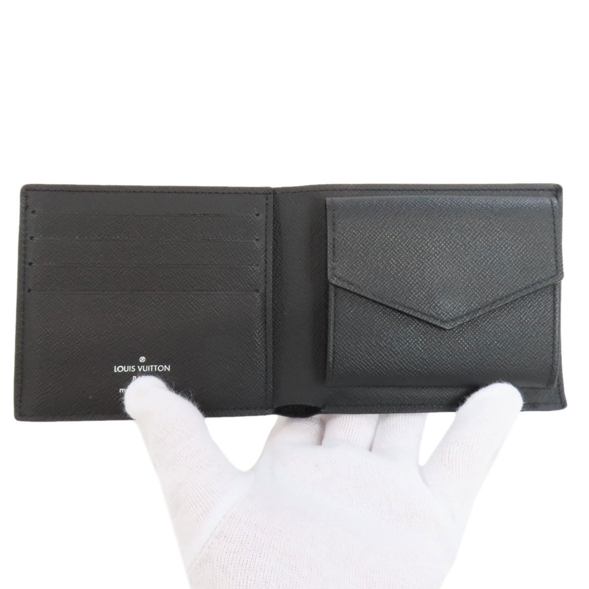 Louis Vuitton M62289 Portefeuille Marco NM Bi-fold Wallet Epi Leather Women's LOUIS VUITTON