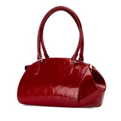 Louis Vuitton Monogram Vernis Sherwood PM Handbag Shoulder Bag Pomme d'Amour Red Patent Leather Women's LOUIS VUITTON