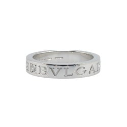 BVLGARI Silver K18WG White Gold Diamond Ring for Women Size 12