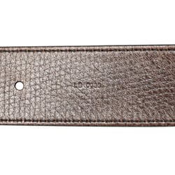 Louis Vuitton Utah Santur LV Initial Belt 86/34 M6902 Brown Leather Men's LOUIS VUITTON