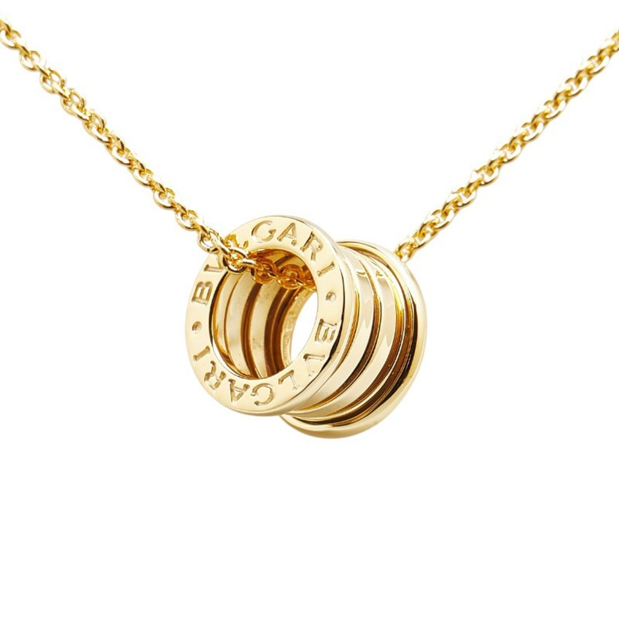 BVLGARI B.zero1 Necklace Gold K18YG Yellow Women's