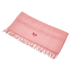 CELINE Scarf Pink Wool Women's