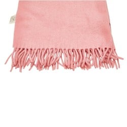 CELINE Scarf Pink Wool Women's