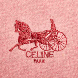 CELINE Scarf Pink Wool Women's