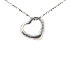 Tiffany Heart Necklace SV925 Silver Women's TIFFANY&Co.