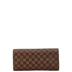 Louis Vuitton Damier Triana Handbag N51155 Brown PVC Leather Women's LOUIS VUITTON