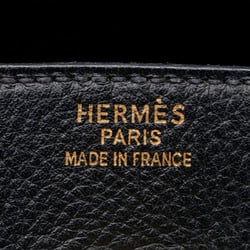 Hermes Birkin 35 Handbag Black Gold Togo Women's HERMES