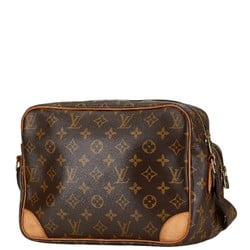 Louis Vuitton Monogram Nile Shoulder Bag M45244 Brown PVC Leather Women's LOUIS VUITTON