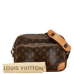 Louis Vuitton Monogram Nile Shoulder Bag M45244 Brown PVC Leather Women's LOUIS VUITTON