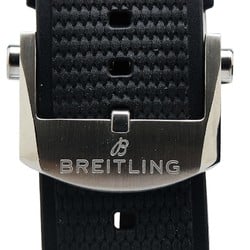 Breitling Chronomat B01 42 Watch EB0134101M1S1 Automatic Silver Dial Stainless Steel Rubber Titanium Men's BREITLING