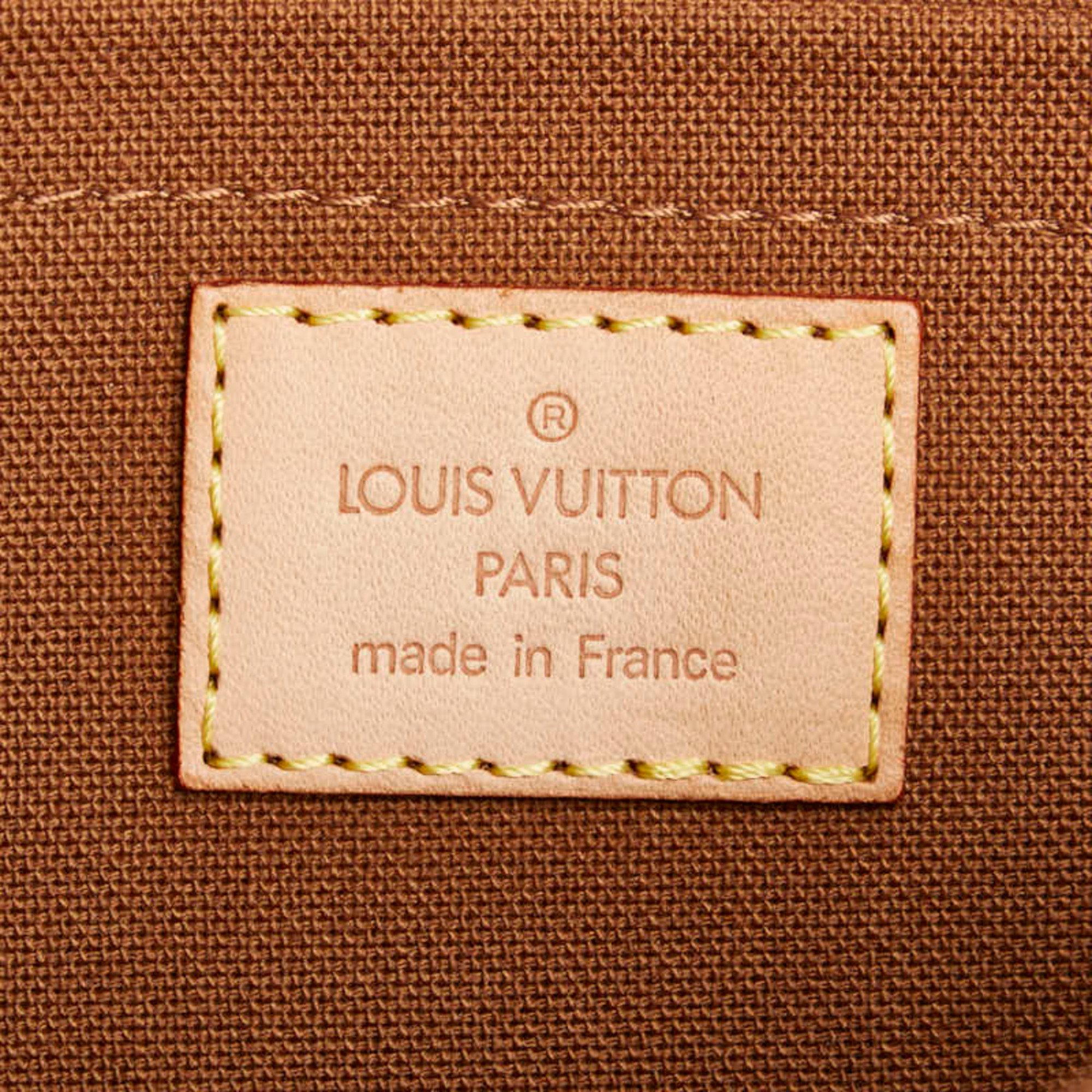 Louis Vuitton Monogram Pochette Marel Waist Bag Body M51159 Brown PVC Leather Women's LOUIS VUITTON