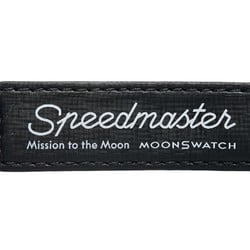 Swatch Speedmaster Collaboration Moon Mission to the Watch S033M100 Quartz Black Dial Stainless Steel Canvas Bio Ceramic Men's