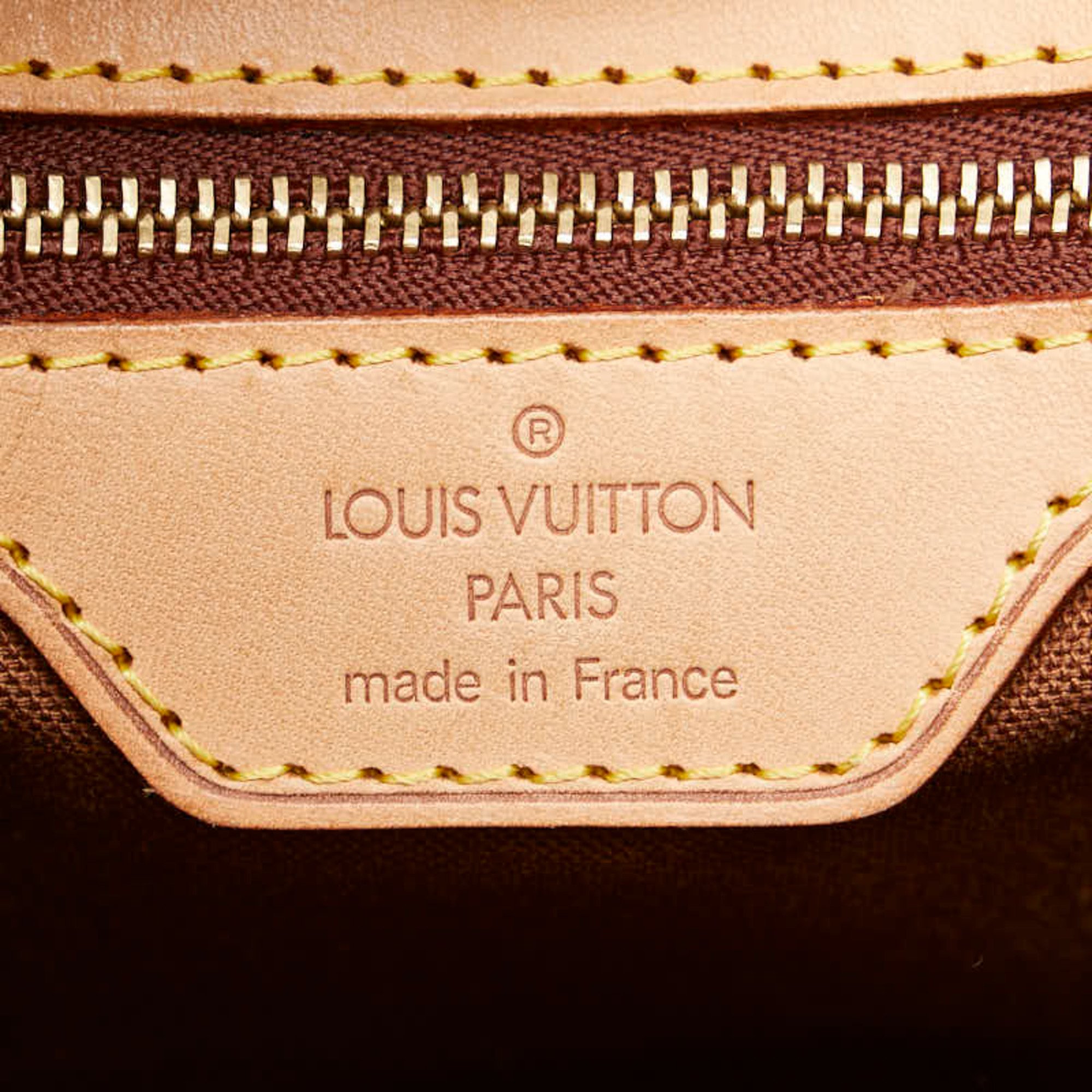 Louis Vuitton Monogram Vavin GM Shoulder Bag Tote M51170 Brown PVC Leather Women's LOUIS VUITTON