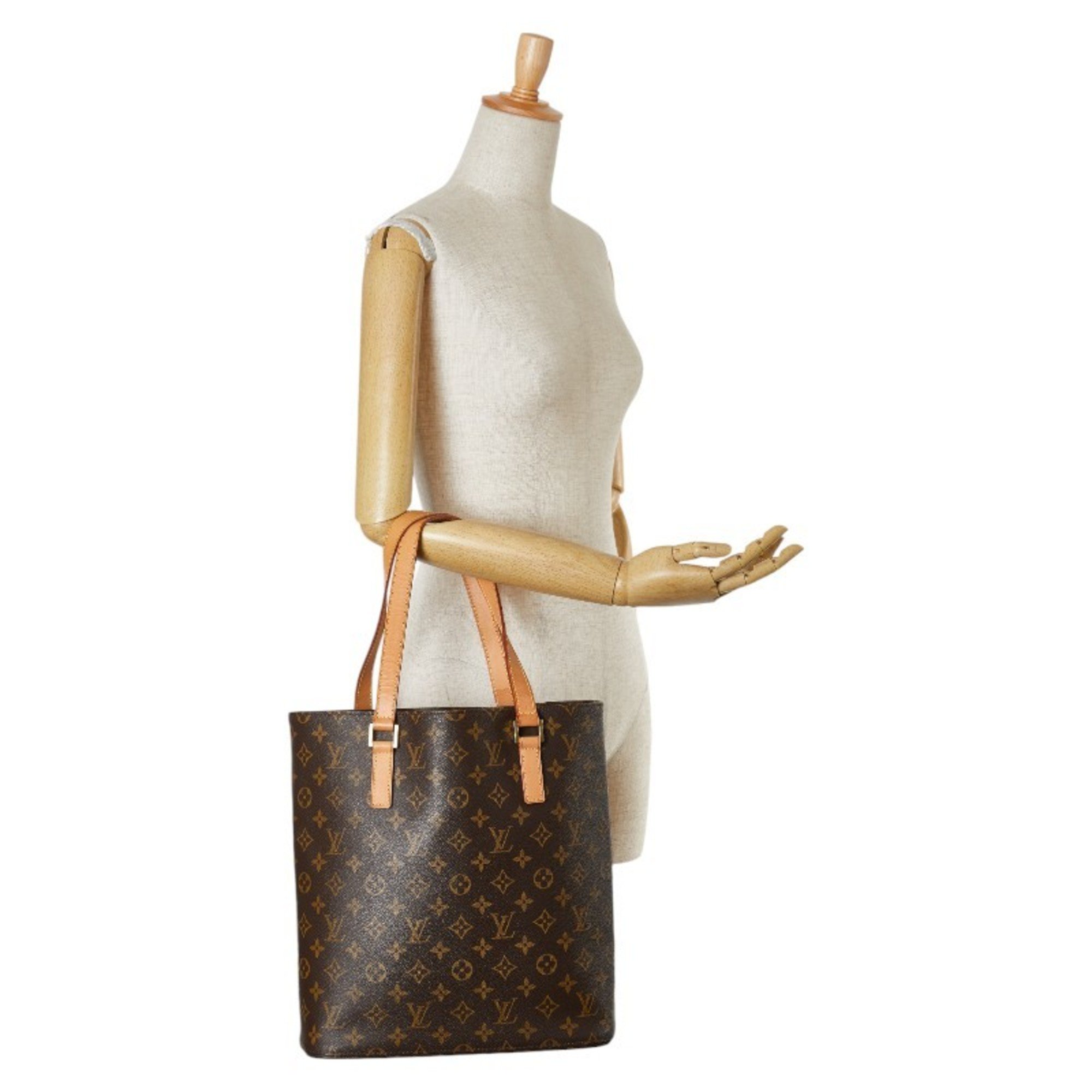 Louis Vuitton Monogram Vavin GM Shoulder Bag Tote M51170 Brown PVC Leather Women's LOUIS VUITTON