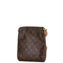 Louis Vuitton Monogram Musette Salsa Short Shoulder Bag M51258 Brown PVC Leather Women's LOUIS VUITTON