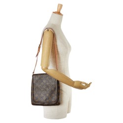 Louis Vuitton Monogram Musette Salsa Short Shoulder Bag M51258 Brown PVC Leather Women's LOUIS VUITTON