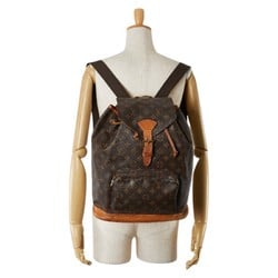 Louis Vuitton Monogram Montsouris GM Backpack M51135 Brown PVC Leather Women's LOUIS VUITTON