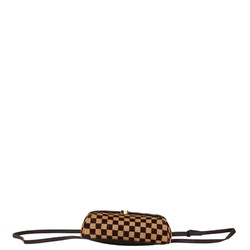 Louis Vuitton Damier Sauvage Gazelle Shoulder Bag M92130 Brown Pony Leather Women's LOUIS VUITTON