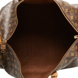 Louis Vuitton Monogram Keepall Bandouliere 55 Boston Bag Travel M41414 Brown PVC Leather Women's LOUIS VUITTON