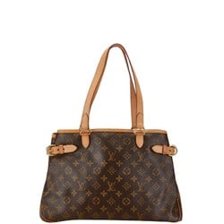 Louis Vuitton Monogram Batignolles Horizontal Shoulder Bag Handbag M51154 Brown PVC Leather Women's LOUIS VUITTON