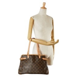 Louis Vuitton Monogram Batignolles Horizontal Shoulder Bag Handbag M51154 Brown PVC Leather Women's LOUIS VUITTON