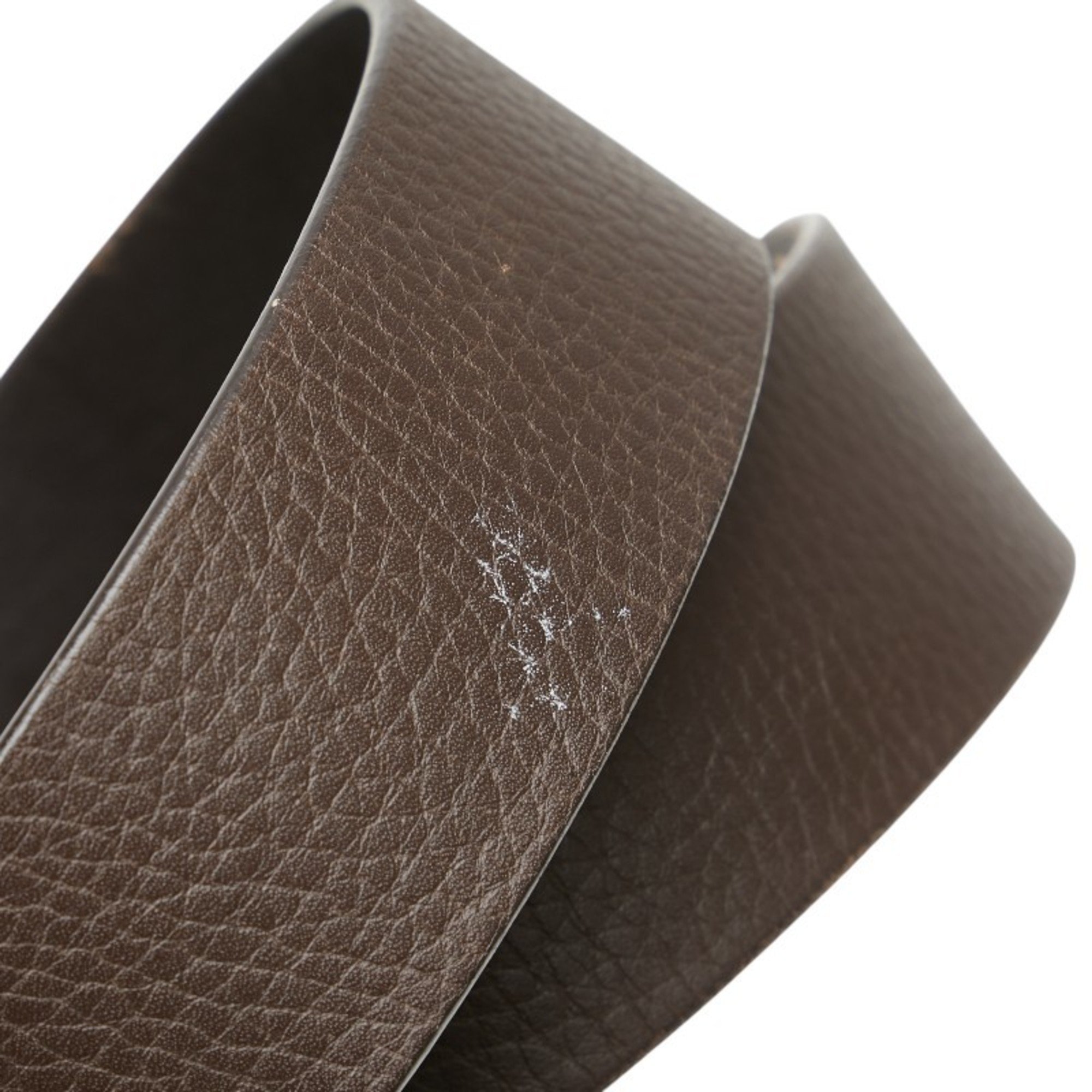 Bottega Veneta belt brown silver leather women's BOTTEGAVENETA