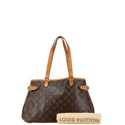 Louis Vuitton Monogram Batignolles Horizontal Shoulder Bag Handbag M51154 Brown PVC Leather Women's LOUIS VUITTON