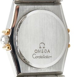 OMEGA Constellation Watch Quartz White Dial Stainless Steel Ladies