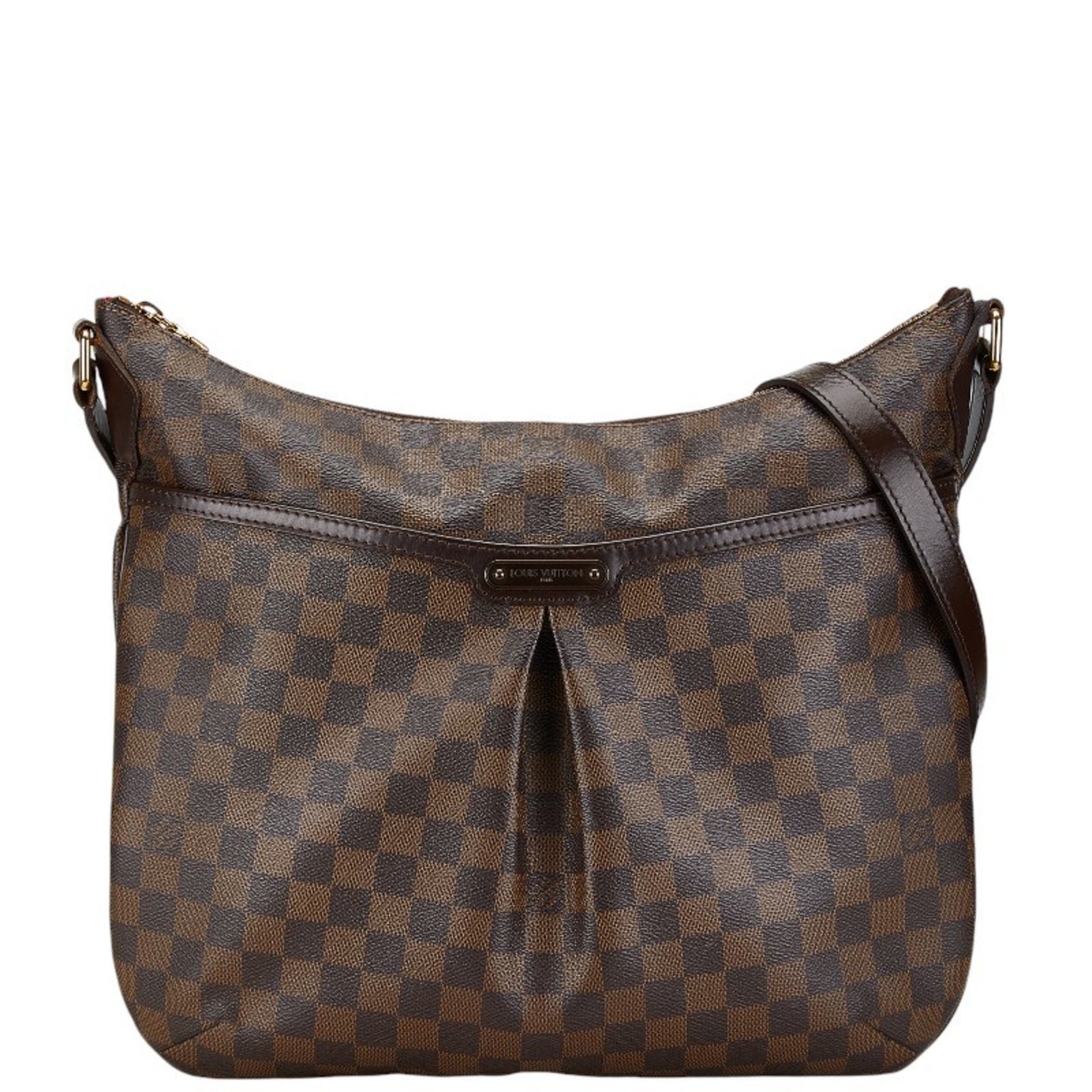 Louis Vuitton Damier Bloomsbury PM Shoulder Bag N42251 Brown PVC Leather Women's LOUIS VUITTON