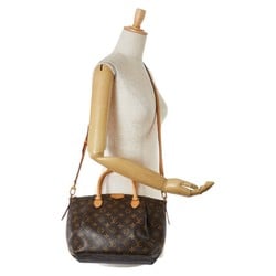 Louis Vuitton Monogram Turen PM Handbag Shoulder Bag M48813 Brown PVC Leather Women's LOUIS VUITTON