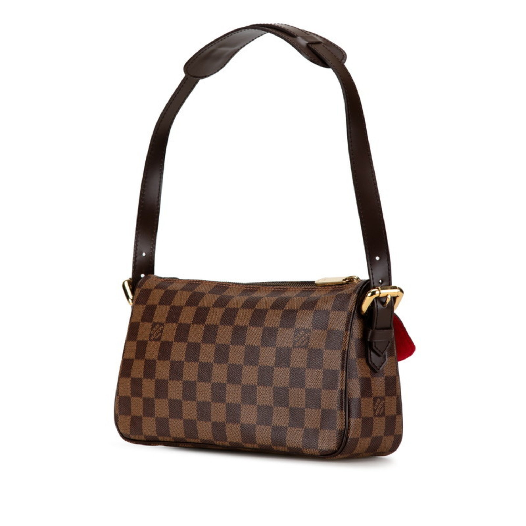 Louis Vuitton Damier Ravello GM Bag N60006 Brown PVC Leather Women's LOUIS VUITTON