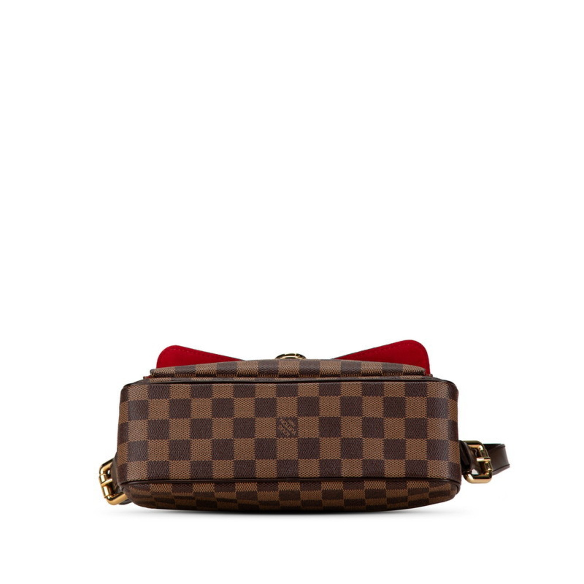 Louis Vuitton Damier Ravello GM Bag N60006 Brown PVC Leather Women's LOUIS VUITTON