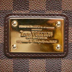 Louis Vuitton Damier Eva Chain Handbag Shoulder Bag N55213 Brown PVC Leather Women's LOUIS VUITTON