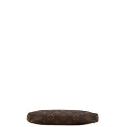 Louis Vuitton Monogram Pochette Accessoires Handbag M51980 Brown PVC Leather Women's LOUIS VUITTON