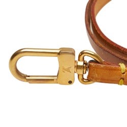 Louis Vuitton Shoulder Strap Brown Leather Women's LOUIS VUITTON