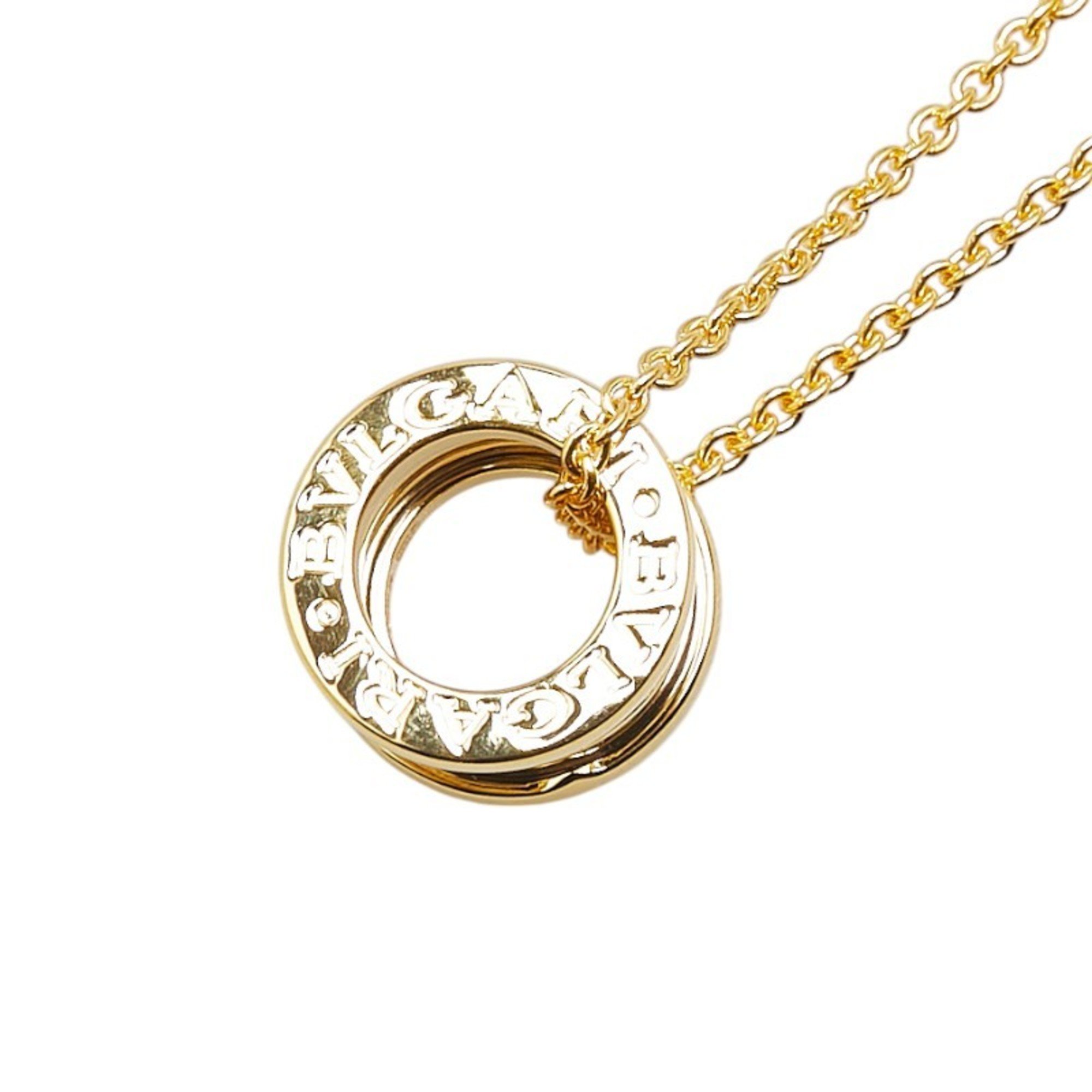 BVLGARI B.zero1 Necklace Gold K18YG Yellow Women's