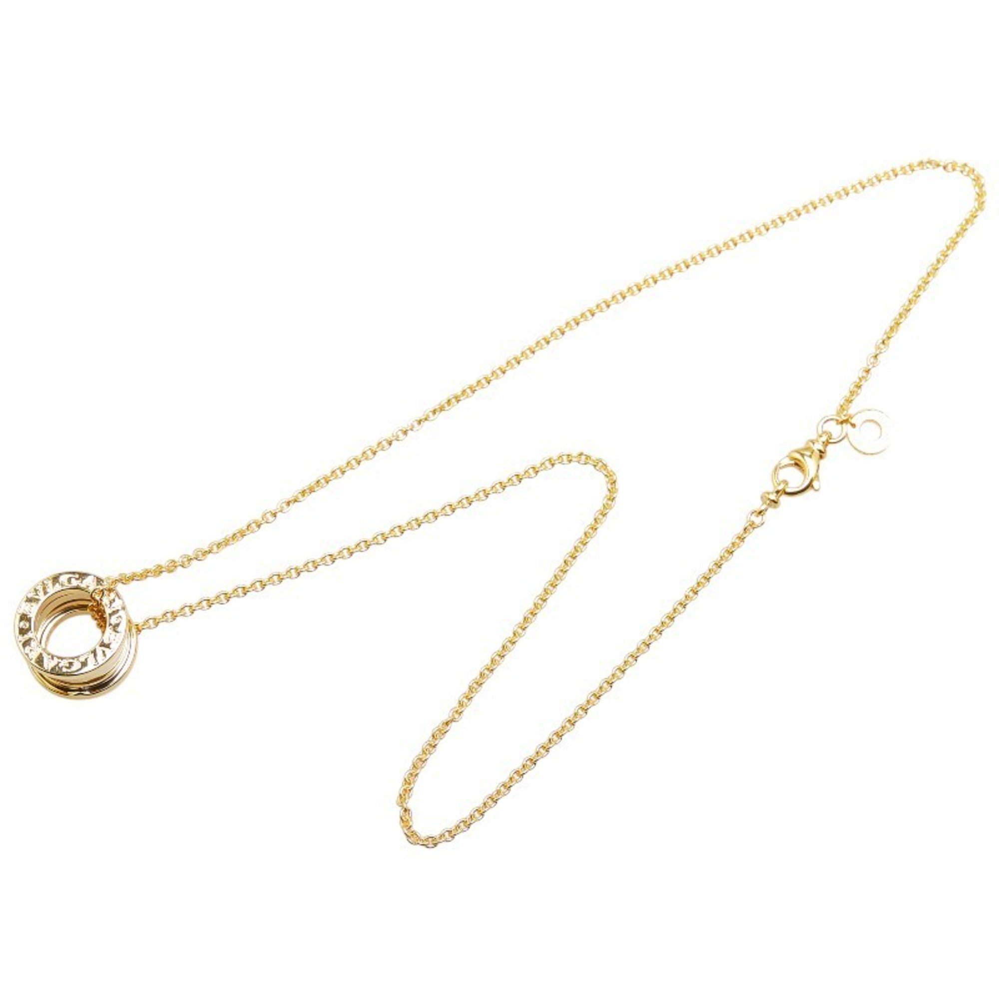 BVLGARI B.zero1 Necklace Gold K18YG Yellow Women's