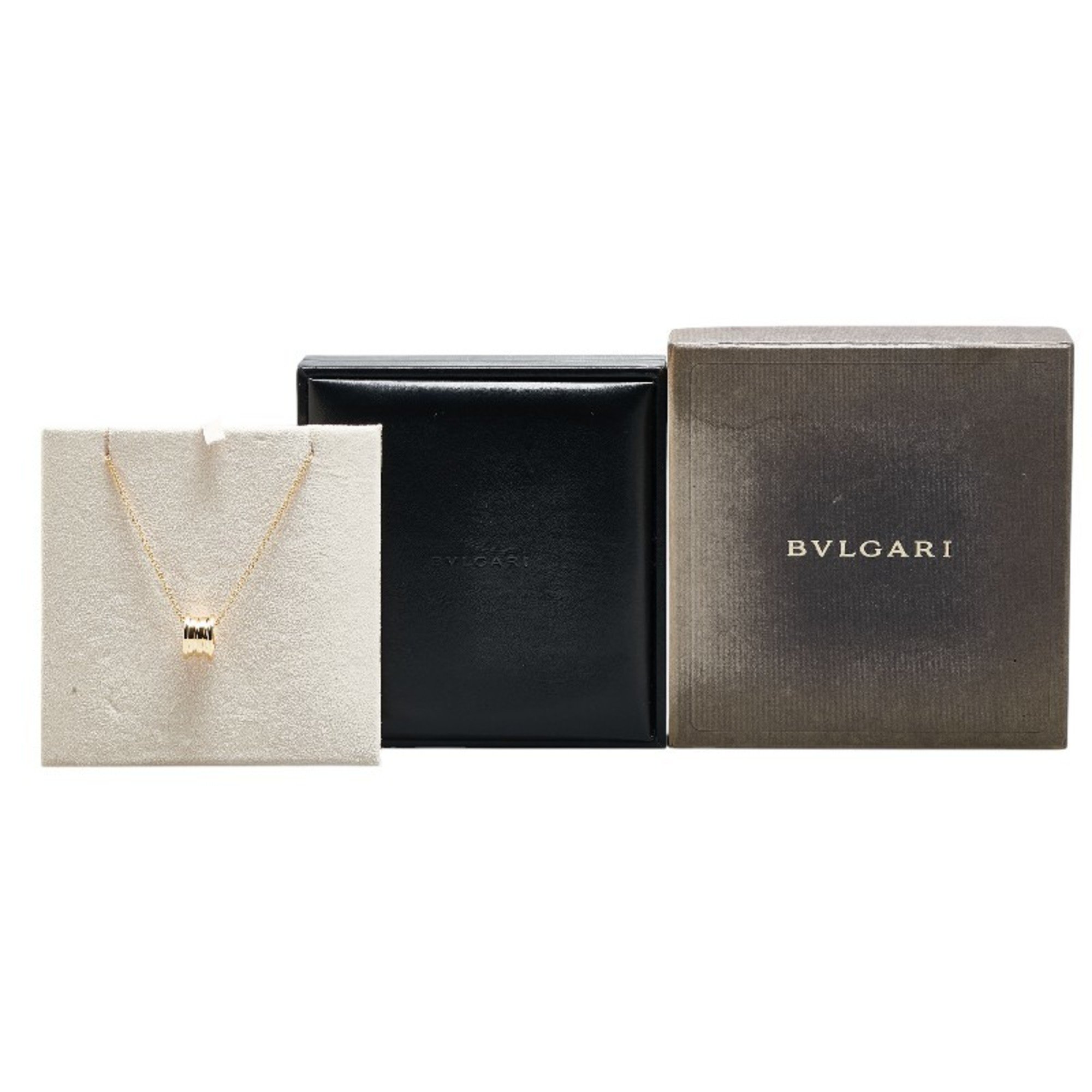 BVLGARI B.zero1 Necklace Gold K18YG Yellow Women's