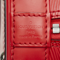 Louis Vuitton Epi Alma BB Handbag Shoulder Bag M41160 Coquelicot Red Leather Women's LOUIS VUITTON