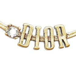 Christian Dior Dior Earrings Gold Plated Women's